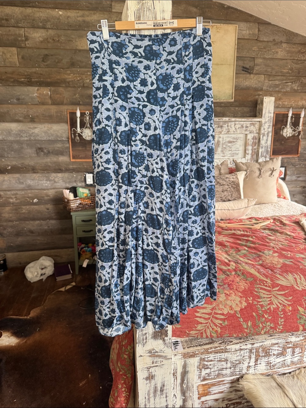 Free People Blue Floral pants